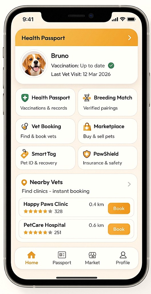 BeyondDogs mobile app preview